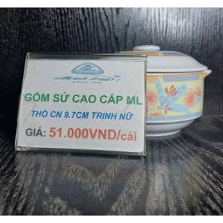 GỐM SỨ MINH LONG Thố CN 9.7cm (Trinh Nữ)