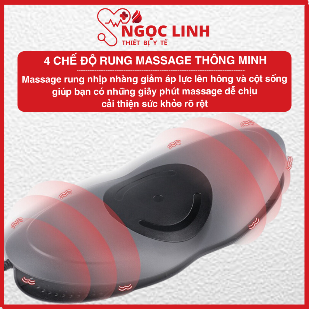 Máy Massage Thắt Lưng Hồng Ngoại ST-1201C [BẢO HÀNH 24 THÁNG] Giảm Đau Thắt Lưng, Hỗ Trợ Điều Trị Thoát Vị Đĩa Đệm...