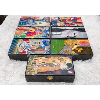 Hộp nữ trang Sơn Mài Cao Cấp Thanh Bình Lê size 14x24x6 cm đựng đồ trang sức, vật dụng nhỏ xinh phòng ngủ, trang trí,...
