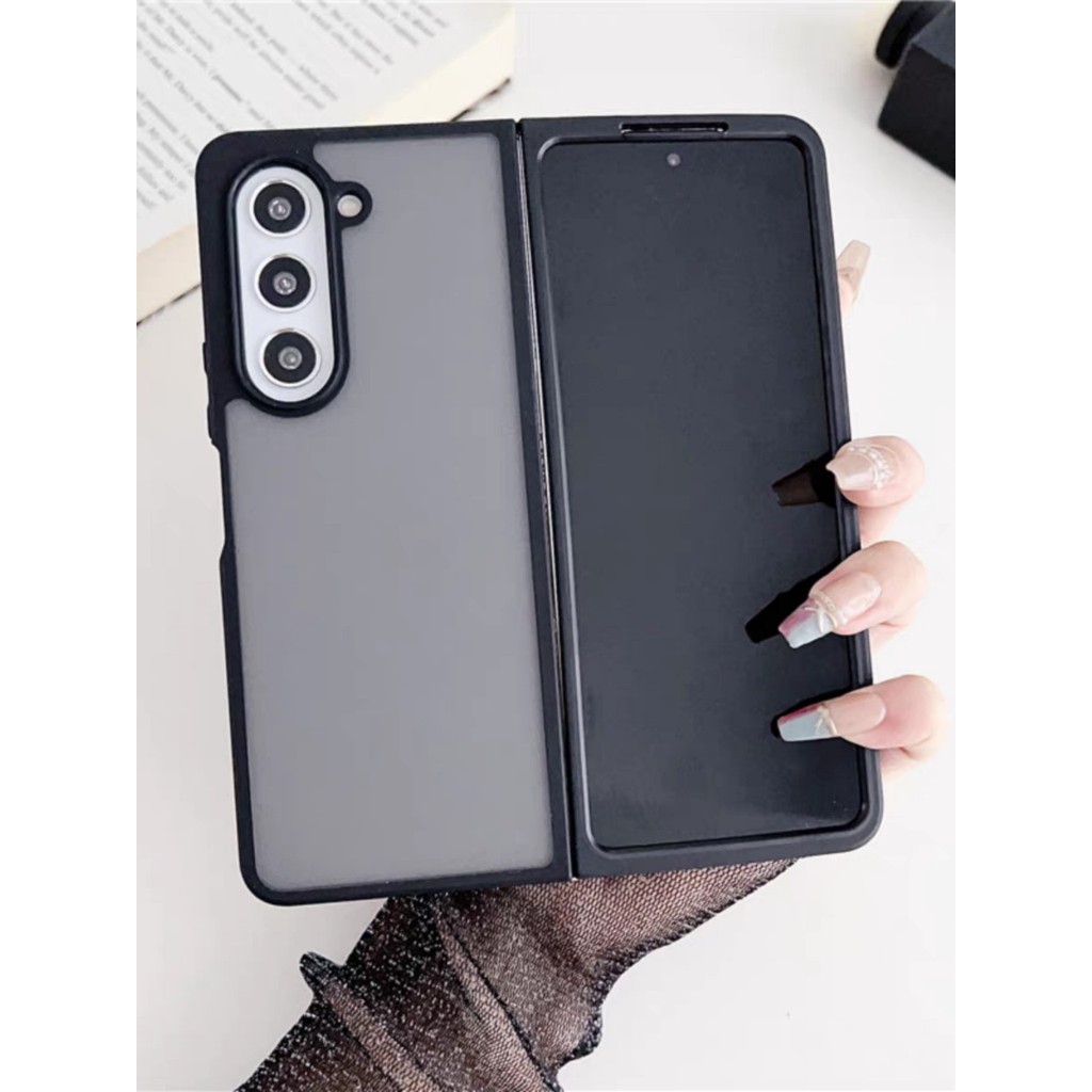 Ốp lưng XM nhám đen cho Samsung galaxy Z Fold 6 / zfold6 / z fold 6 bảo vệ máy