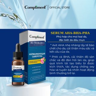 Serum Compliment Giảm Mụn Mờ Thâm Trắng Da Se Lỗ Chân Lông 27ml