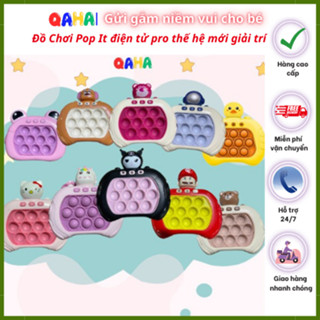  Đồ Chơi Pop It điện tử pro thế hệ mới giải trí Popit bấm nút theo nhạc 200 level Giảm Căng Thẳng Cho Bé-QAHA 