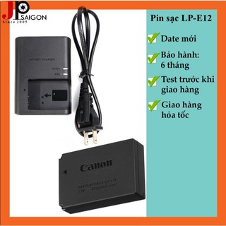 PIN SẠC MÁY ẢNH CANON LP-E12 - HÀNG NHẬP KHẨU
