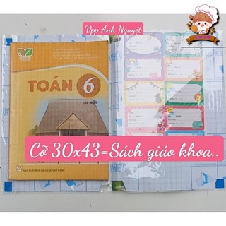 Bọc sách vở Decal cho học sinh các cấp
