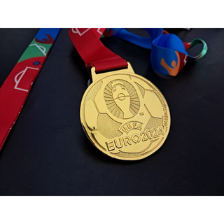  Huy chương kim loại cao cấp Euro 2024 mới nhất 