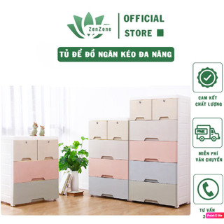 Tủ Để Quần Áo Cho Bé Có Ngăn Kéo, Kệ Để Bỉm Sữa Tiện Lợi