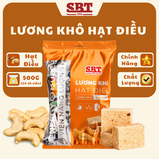 Lương Khô SBT Vị Hạt Điều Loại 500g Cung Cấp Năng Lượng Nhanh Chóng