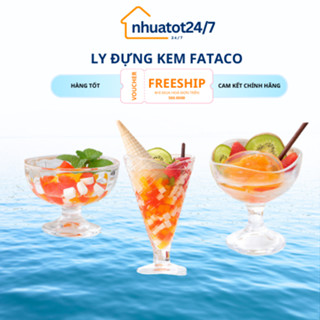 Ly Đựng Kem Fataco Bằng Nhựa Acrylic Trong Suốt, Độ Bền Cao A8
