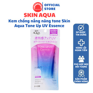 Kem chống nắng skin aqua tone up uv spf 50+ pa++++ nhật bản - tuýp 80gr