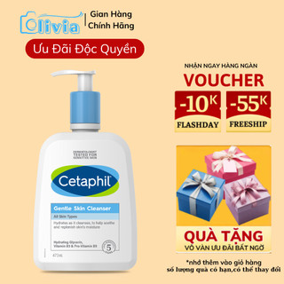 Sữa rửa mặt dịu nhẹ cetaphil 473ml