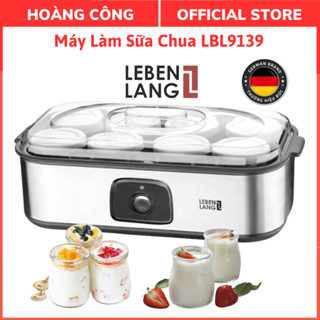 Máy làm sữa chua Lebenlang LBL9139 tặng kèm 8 lọ thủy tinh, Công suất 20W, Dung tích lọ 180ml, Bảo hành 24 tháng
