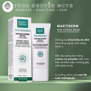 Kem chống nắng mtd phổ rộng spf50+ chống lão hoá 40ml