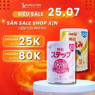 Sữa Meiji 0-1 xách tay nội địa Nhật