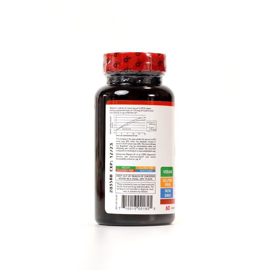 Viên Uống Hỗ Trợ Tim Mạch OLYMPIAN LABS CoQ10 100mg cải Thiện Sức Khoẻ 60 Viên