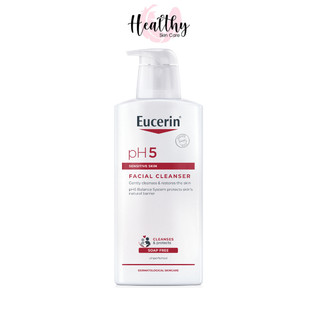 Sữa rửa mặt cho da nhạy cảm Eucerin Facial Cleanser PH5 Sensitive Skin (100ml - 400ml)