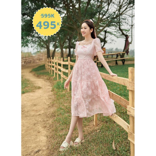 Đầm dáng dài brand thiết kế xả lẻ size