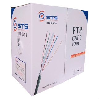  CUỘN 305M CÁP MẠNG CAT6 STS CHỐNG NHIỄU CHÍNH HÃNG - CÁP LAN CÁP INTERNET DÂY LAN 