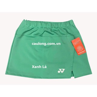 Váy Cầu Lông Yonex 670 Xanh Lá Chất Thun Tốt