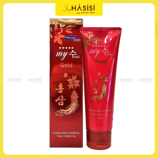 Sữa Rửa Mặt Nhân Sâm MY GOLD KOREA RED GINSENG FOAM CLEANSING 130ml