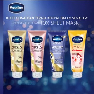 Dưỡng thể trắng da vaseline 10x gluta hya 300ml
