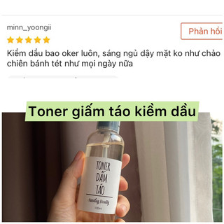 Toner giấm táo handmade