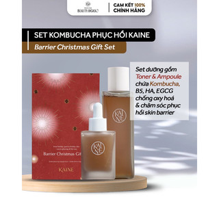 Set toner & serum chăm sóc skin barrier kaine barrier christmas gift set