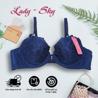  Áo ngực cao cấp LADY cài trước có gọng nâng ngực mút mỏng coton. Áo lót nữ gài trước giúp tạo khe 