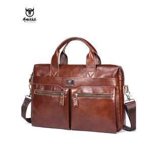 Túi xách nam công sở 100% da bò thật cao cấp phong cách mới 15,6"