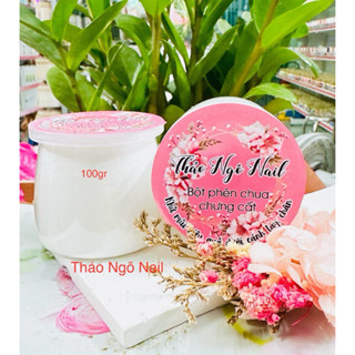 Bột Phèn Chua Chưng cất , bột mịn khử mùi dưới cánh tay (nách ),chân hiệu quả ( hộp 100g)