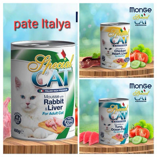 Pate mèo reflex và pate Monge - Specical Cat thức ăn ướt cho mèo mọi lứa tuổi
