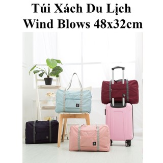 Túi xách du lịch wind blows vải dù không thấm nước 48x32cm