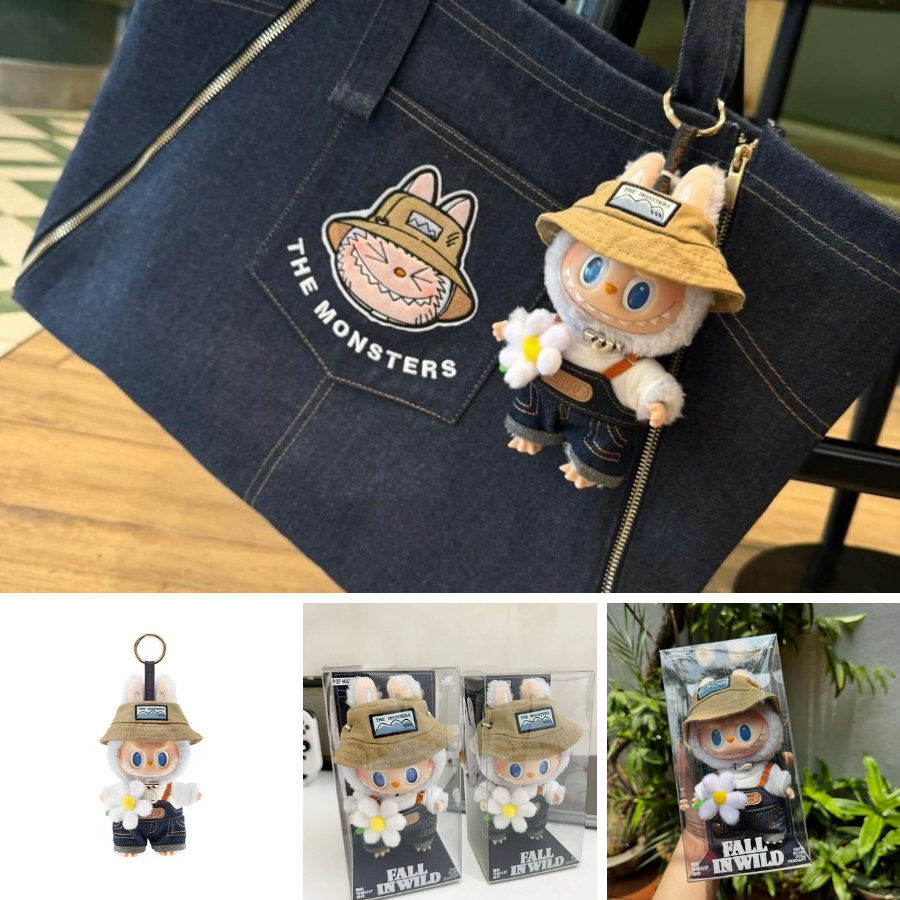 Mô hình LABUBU Fall In Wild - Móc khóa trang trí đáng yêu
