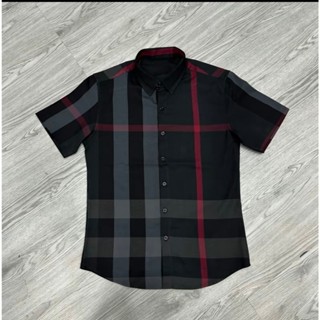 Áo sơ mi nam tay ngắn BBR phối kẻ sọc đẹp sang trọng cá tính hàng cao cấp giá rẻ KING77_FASHION