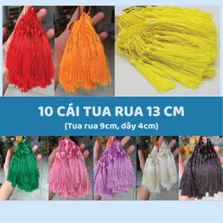 10 cái tua rua mini handmade phong cách cổ trang, trang trí