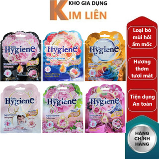 Túi thơm HYGIENE 8g Thái Lan - Khử mùi ẩm mốc, thơm phòng treo tủ, phòng, ô tô - Chính hãng IP