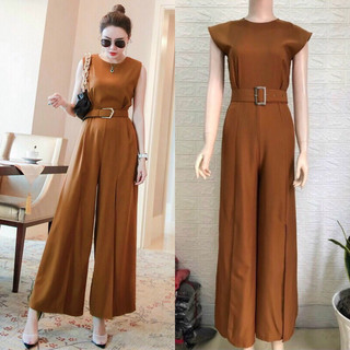 Jump dài ống rộng xẻ tà MLXL