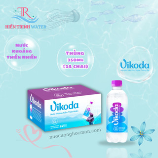 Vikoda 350ml nước khoáng thiên nhiên - nước khoáng khánh hòa thùng 24 chai