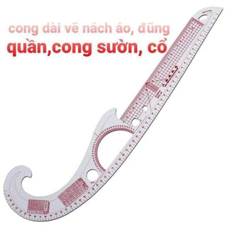 thước cong cắt may - thước thợ may