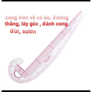 thước cong cắt may - thước thợ may