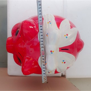 Heo đất tiết kiệm có nơ size lớn 30cm