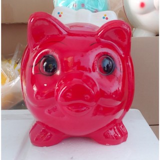 Heo đất tiết kiệm có nơ size lớn 30cm