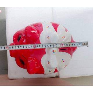 Heo đất tiết kiệm có nơ size lớn 30cm