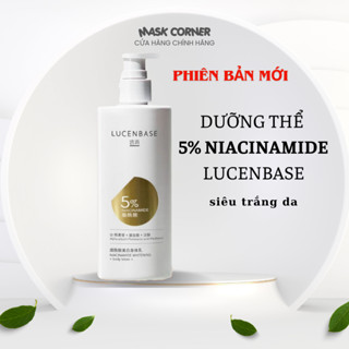 Dưỡng thể trắng da body lotion Niacinamide Lucenbase 251g