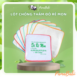Chiếu lót chống thấm Doremon thay bỉm, thay tã cho bé sơ sinh (set 10c)