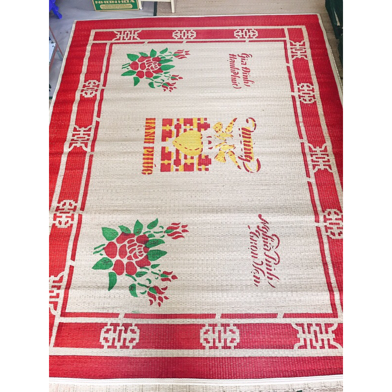 Chiếu đậu Thái Bình 1m6x2m bo viền