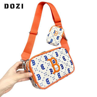  Túi Đeo Chéo MLB Thêu Chữ B Cao Cấp Hàng Full Tag Mag Bao Bì Túi Đeo Chéo Mini Nam Nữ Mới Nhất Hiện Nay_DOZI TX06 