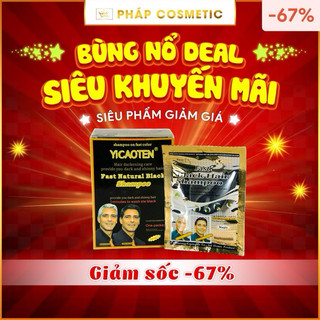 Gội đen - Dầu gội đen tóc Yicaoten