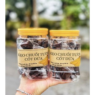 🍌🍌kẹo chuối tươi cốt dừa - hũ 500gram🍌