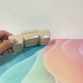 Chén Chấm 3 Ngăn Màu Nâu - C107N