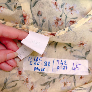 đầm bigsize voan in hoa màu 2hand